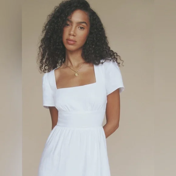 Reformation Pacome Linen Dress | NWT | Size 2 - Picture 2 of 7